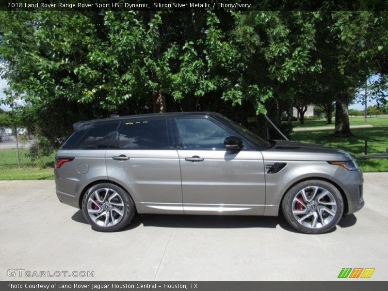 Silicon Silver Metallic / Ebony/Ivory 2018 Land Rover Range Rover Sport HSE Dynamic