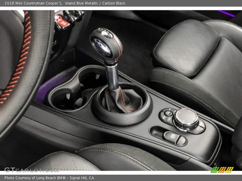 Island Blue Metallic / Carbon Black 2018 Mini Countryman Cooper S