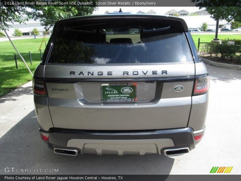 Silicon Silver Metallic / Ebony/Ivory 2018 Land Rover Range Rover Sport HSE Dynamic