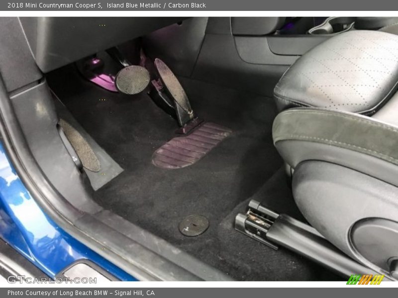 Island Blue Metallic / Carbon Black 2018 Mini Countryman Cooper S