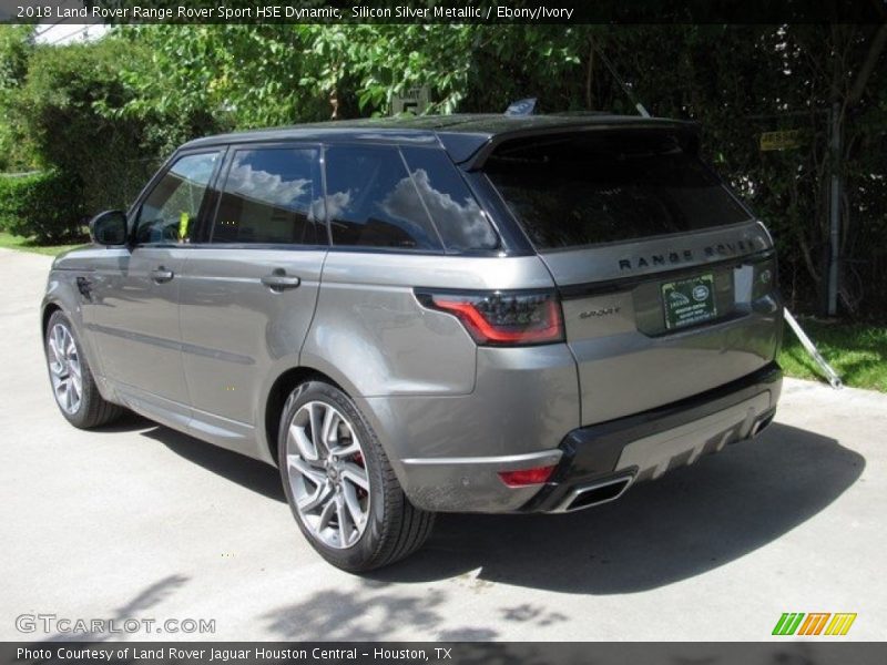 Silicon Silver Metallic / Ebony/Ivory 2018 Land Rover Range Rover Sport HSE Dynamic