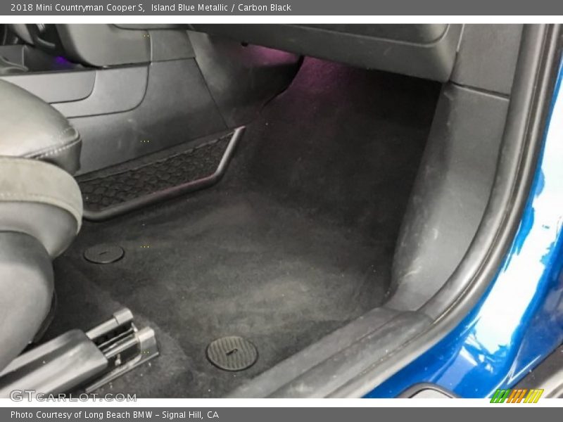Island Blue Metallic / Carbon Black 2018 Mini Countryman Cooper S