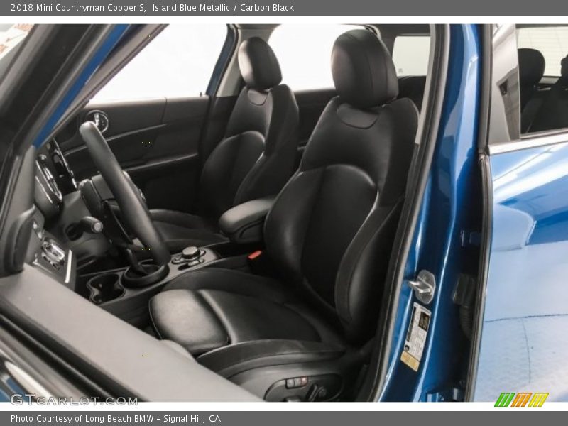 Island Blue Metallic / Carbon Black 2018 Mini Countryman Cooper S