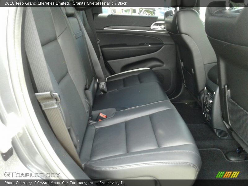Granite Crystal Metallic / Black 2018 Jeep Grand Cherokee Limited
