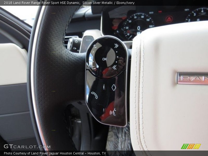 Silicon Silver Metallic / Ebony/Ivory 2018 Land Rover Range Rover Sport HSE Dynamic