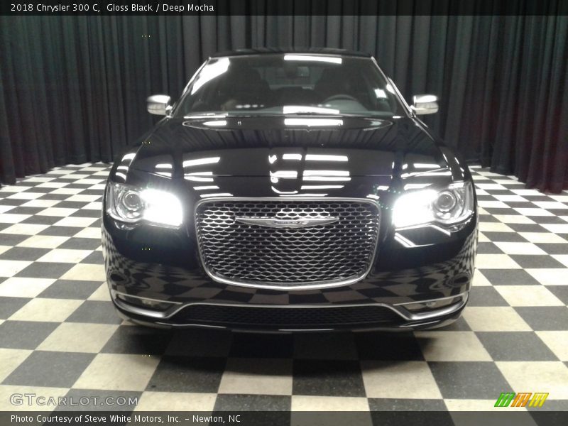 Gloss Black / Deep Mocha 2018 Chrysler 300 C