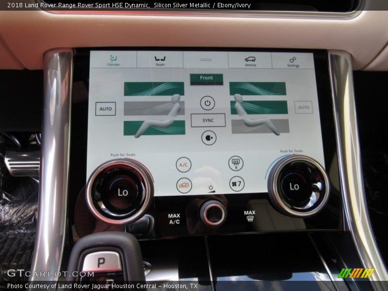 Silicon Silver Metallic / Ebony/Ivory 2018 Land Rover Range Rover Sport HSE Dynamic