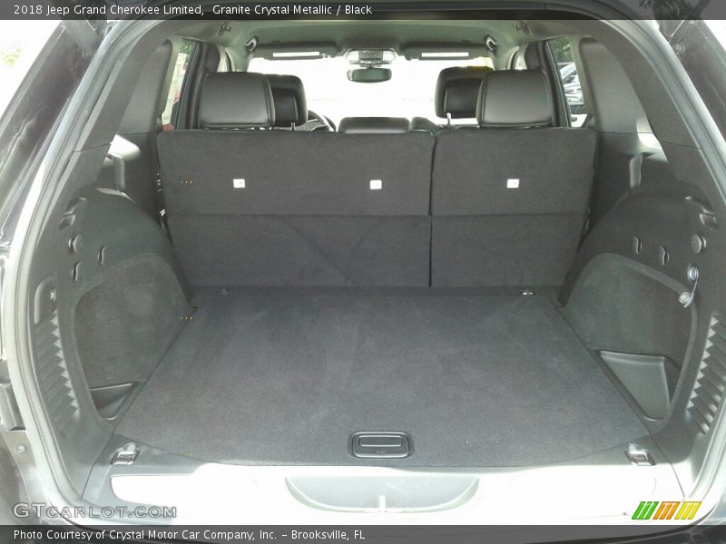 Granite Crystal Metallic / Black 2018 Jeep Grand Cherokee Limited