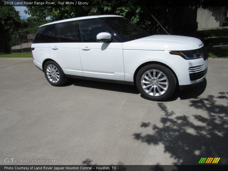 Fuji White / Ebony 2018 Land Rover Range Rover