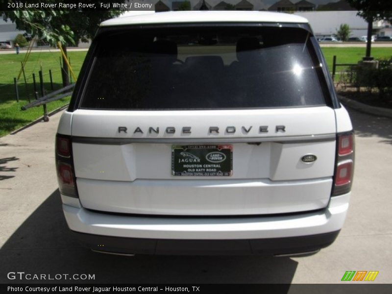 Fuji White / Ebony 2018 Land Rover Range Rover