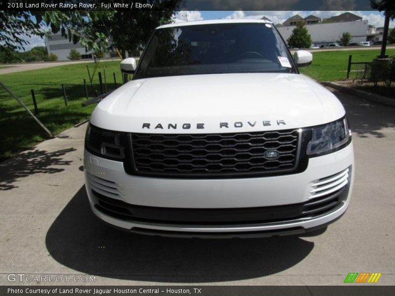 Fuji White / Ebony 2018 Land Rover Range Rover