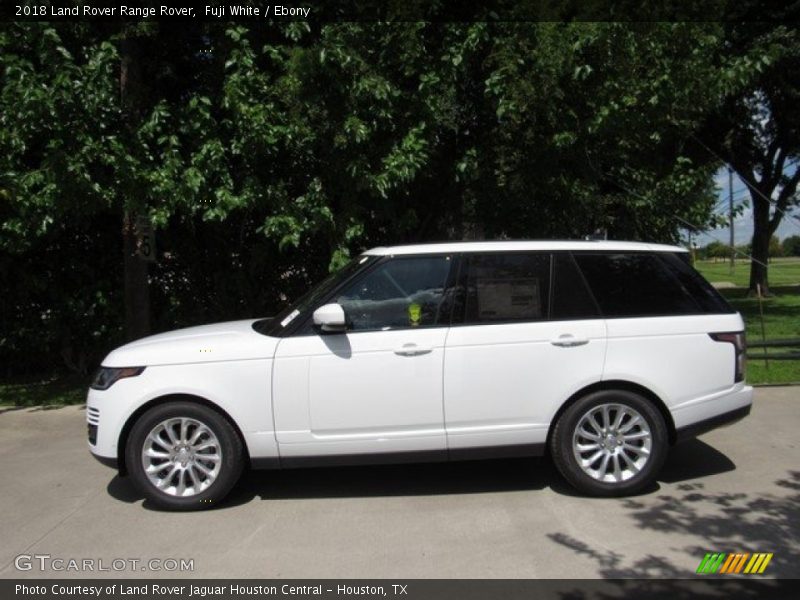 Fuji White / Ebony 2018 Land Rover Range Rover