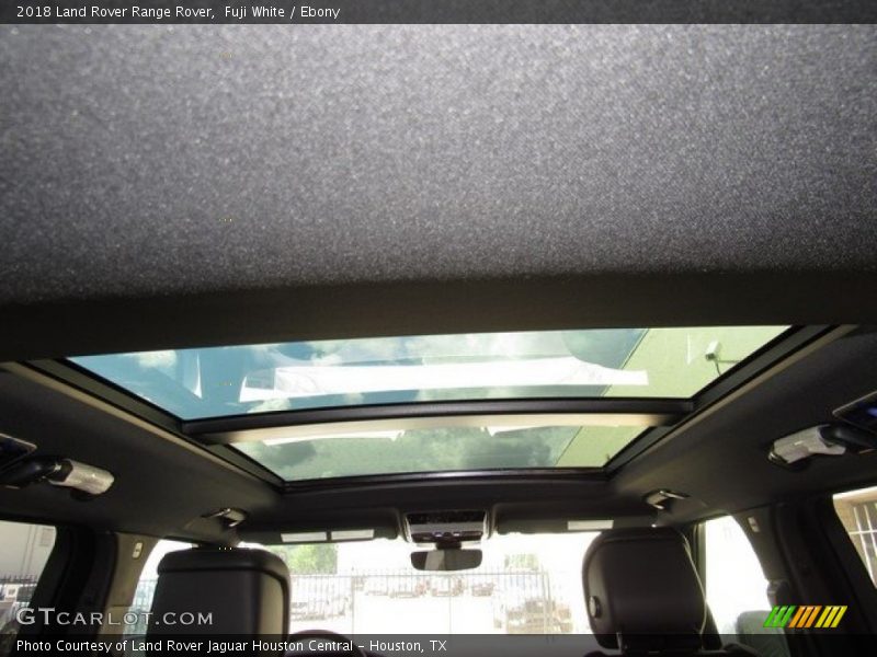 Fuji White / Ebony 2018 Land Rover Range Rover