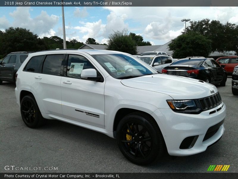  2018 Grand Cherokee Trackhawk 4x4 Ivory Tri-Coat