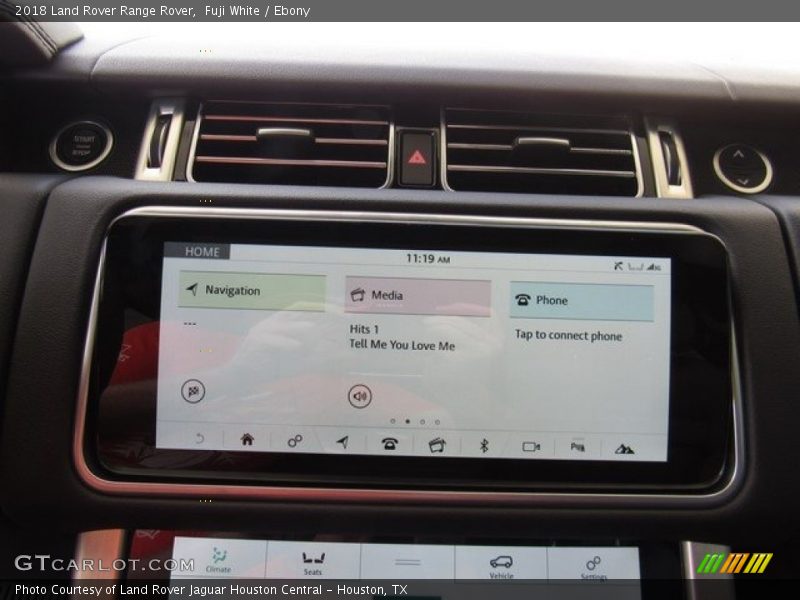 Fuji White / Ebony 2018 Land Rover Range Rover