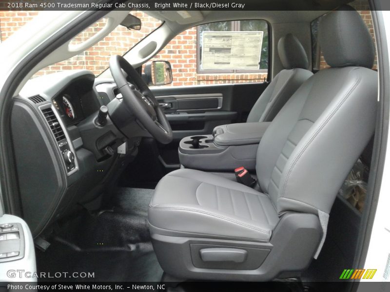 2018 4500 Tradesman Regular Cab Chassis Black/Diesel Gray Interior