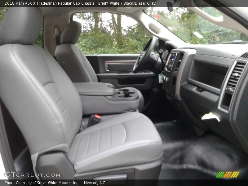 Front Seat of 2018 4500 Tradesman Regular Cab Chassis