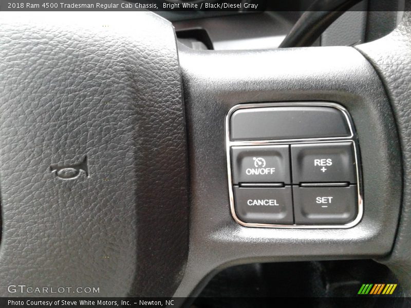 Controls of 2018 4500 Tradesman Regular Cab Chassis
