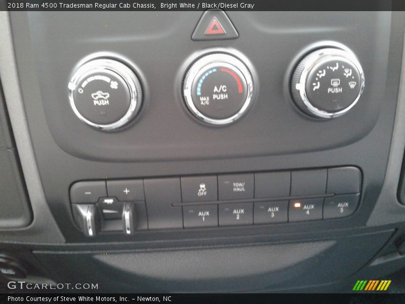 Controls of 2018 4500 Tradesman Regular Cab Chassis