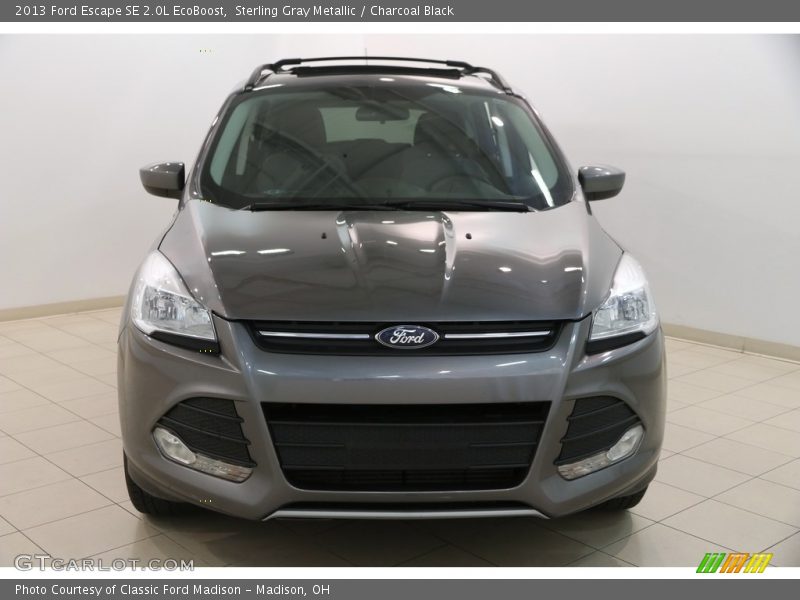 Sterling Gray Metallic / Charcoal Black 2013 Ford Escape SE 2.0L EcoBoost