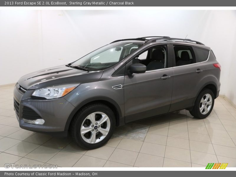 Sterling Gray Metallic / Charcoal Black 2013 Ford Escape SE 2.0L EcoBoost