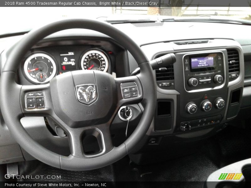 Dashboard of 2018 4500 Tradesman Regular Cab Chassis