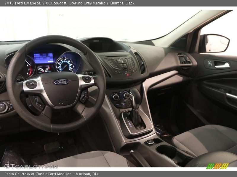 Sterling Gray Metallic / Charcoal Black 2013 Ford Escape SE 2.0L EcoBoost