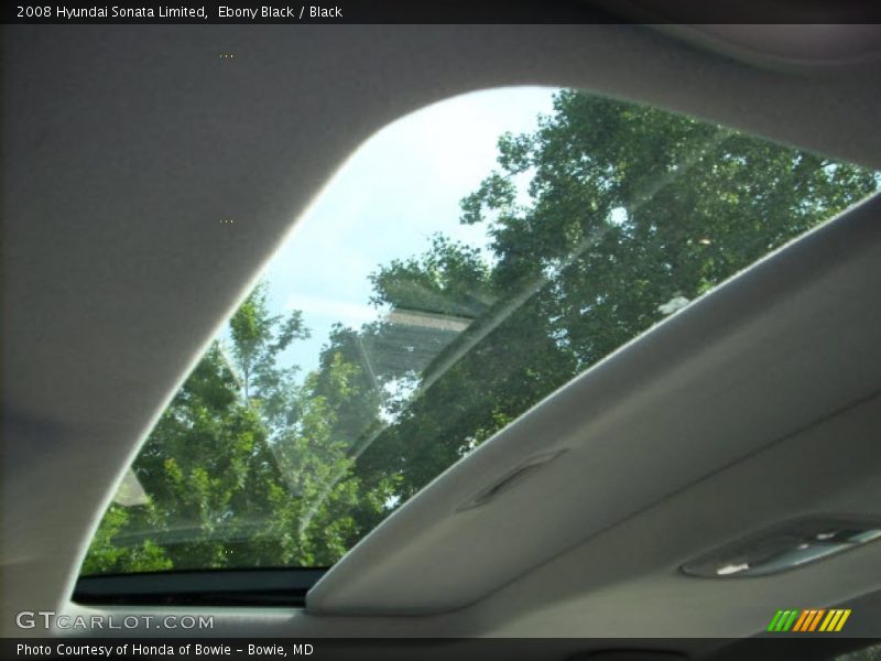 Ebony Black / Black 2008 Hyundai Sonata Limited