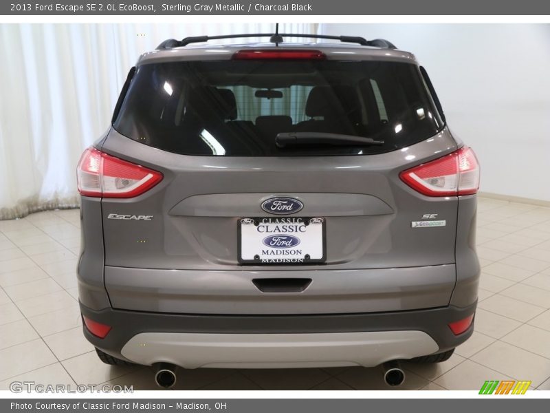 Sterling Gray Metallic / Charcoal Black 2013 Ford Escape SE 2.0L EcoBoost