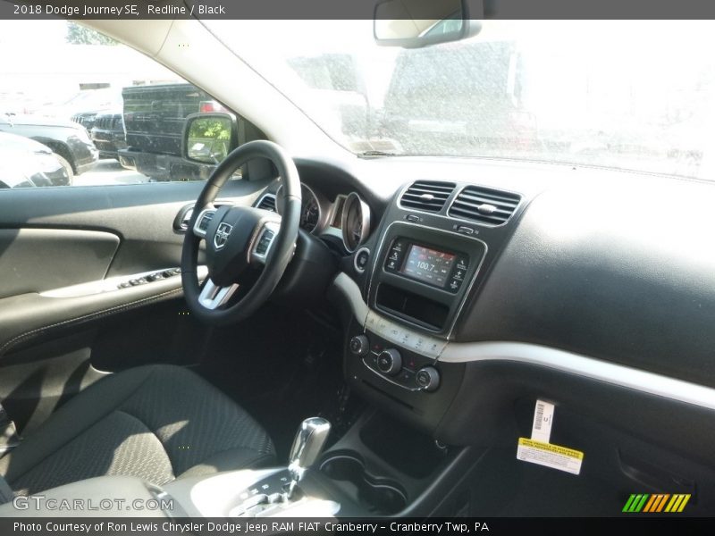 Redline / Black 2018 Dodge Journey SE