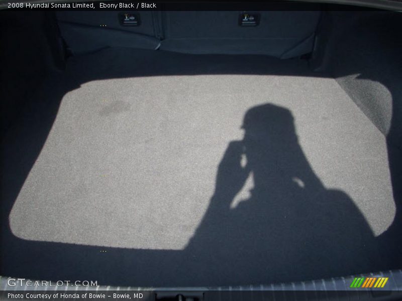 Ebony Black / Black 2008 Hyundai Sonata Limited