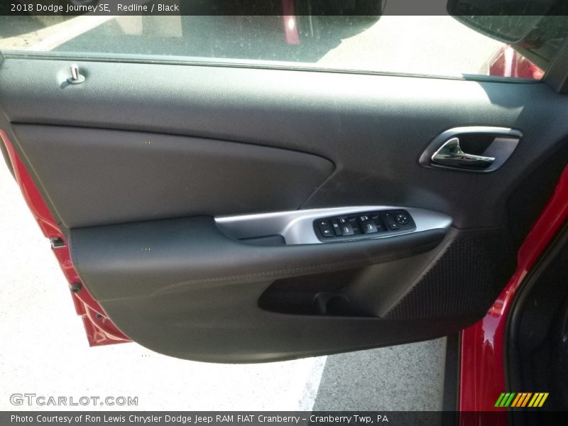 Redline / Black 2018 Dodge Journey SE