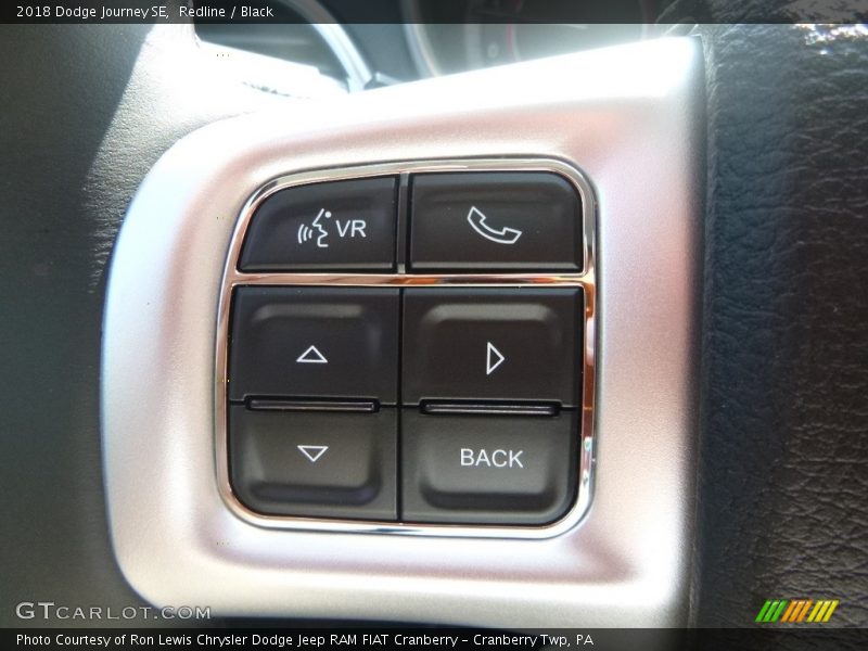 Redline / Black 2018 Dodge Journey SE