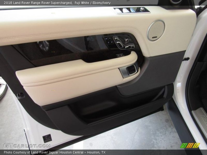 Fuji White / Ebony/Ivory 2018 Land Rover Range Rover Supercharged