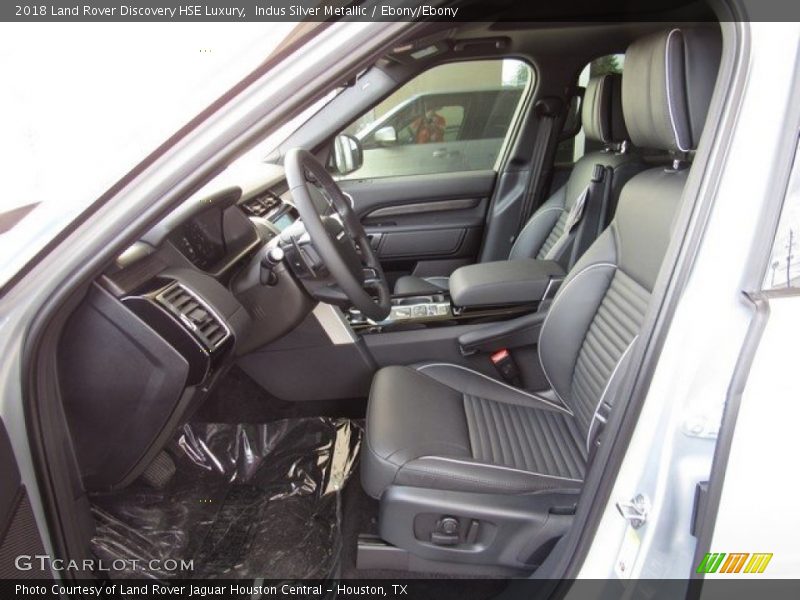 Indus Silver Metallic / Ebony/Ebony 2018 Land Rover Discovery HSE Luxury