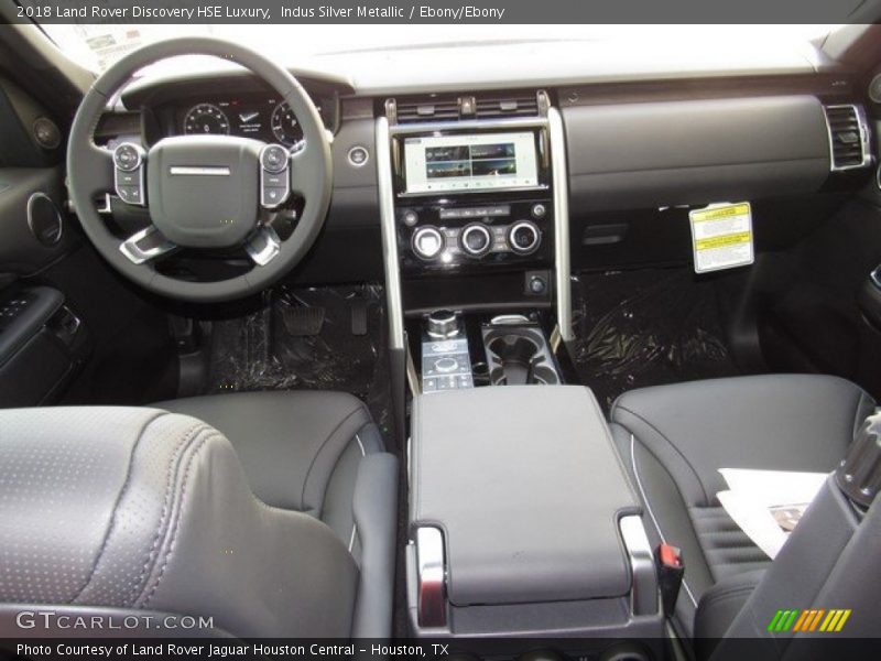 Indus Silver Metallic / Ebony/Ebony 2018 Land Rover Discovery HSE Luxury