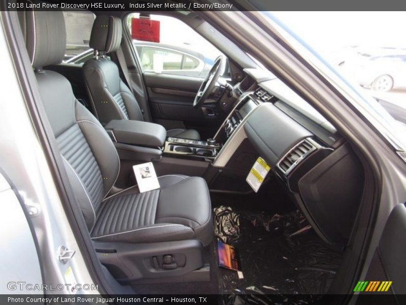 Indus Silver Metallic / Ebony/Ebony 2018 Land Rover Discovery HSE Luxury