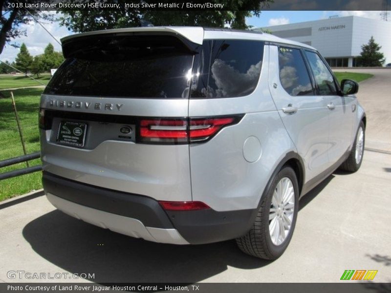 Indus Silver Metallic / Ebony/Ebony 2018 Land Rover Discovery HSE Luxury