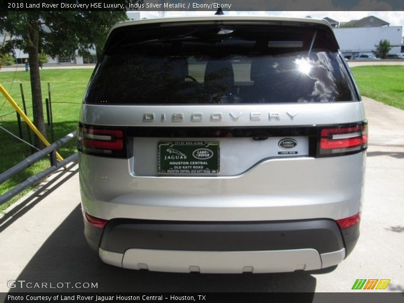 Indus Silver Metallic / Ebony/Ebony 2018 Land Rover Discovery HSE Luxury