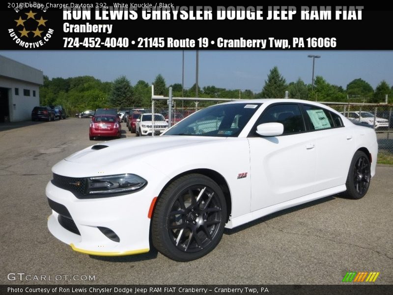 White Knuckle / Black 2018 Dodge Charger Daytona 392