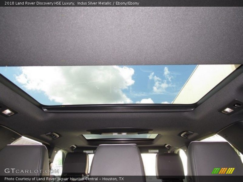 Indus Silver Metallic / Ebony/Ebony 2018 Land Rover Discovery HSE Luxury