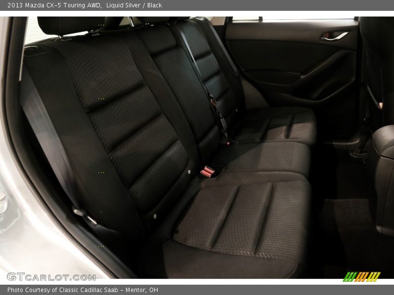 Liquid Silver / Black 2013 Mazda CX-5 Touring AWD