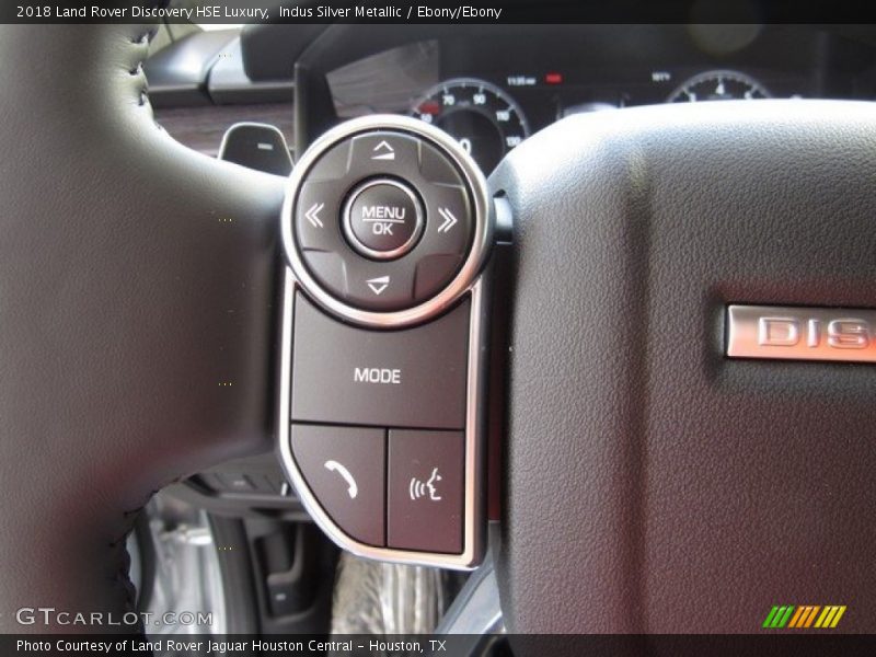 Indus Silver Metallic / Ebony/Ebony 2018 Land Rover Discovery HSE Luxury