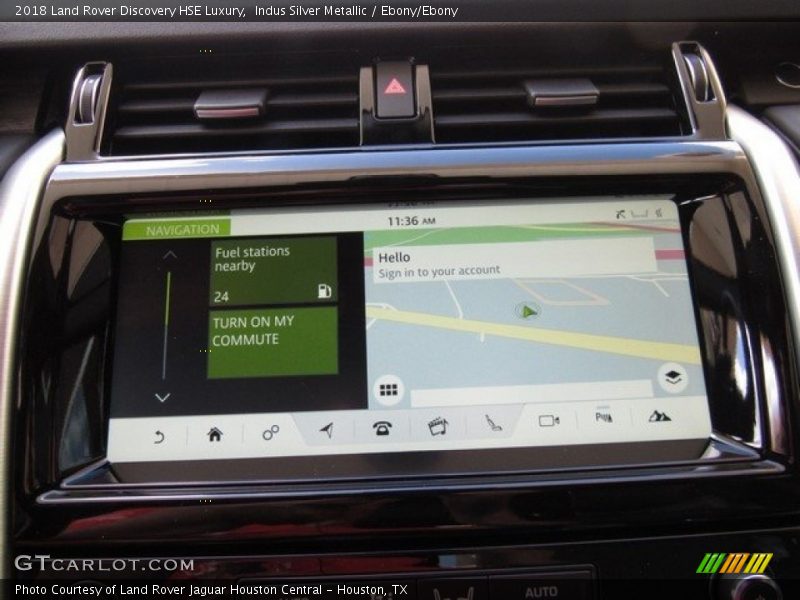 Indus Silver Metallic / Ebony/Ebony 2018 Land Rover Discovery HSE Luxury