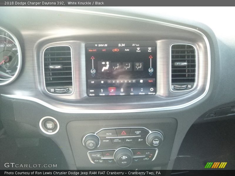 White Knuckle / Black 2018 Dodge Charger Daytona 392