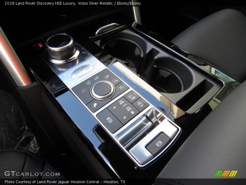 Indus Silver Metallic / Ebony/Ebony 2018 Land Rover Discovery HSE Luxury