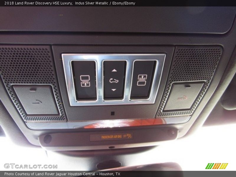 Indus Silver Metallic / Ebony/Ebony 2018 Land Rover Discovery HSE Luxury