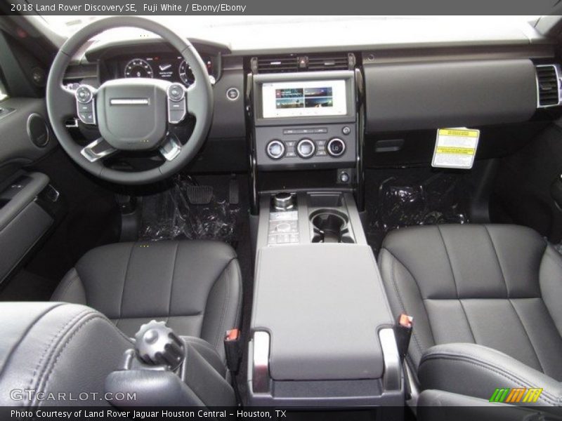 Fuji White / Ebony/Ebony 2018 Land Rover Discovery SE