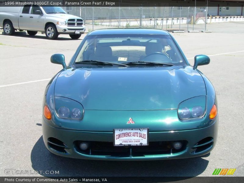 Panama Green Pearl / Beige 1996 Mitsubishi 3000GT Coupe