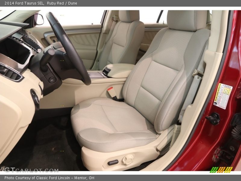 Ruby Red / Dune 2014 Ford Taurus SEL